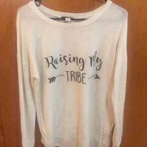 Raising my Tribe long sleeve tee